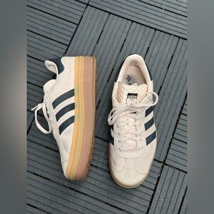 adidas Women's Sneakers in Cream and Black